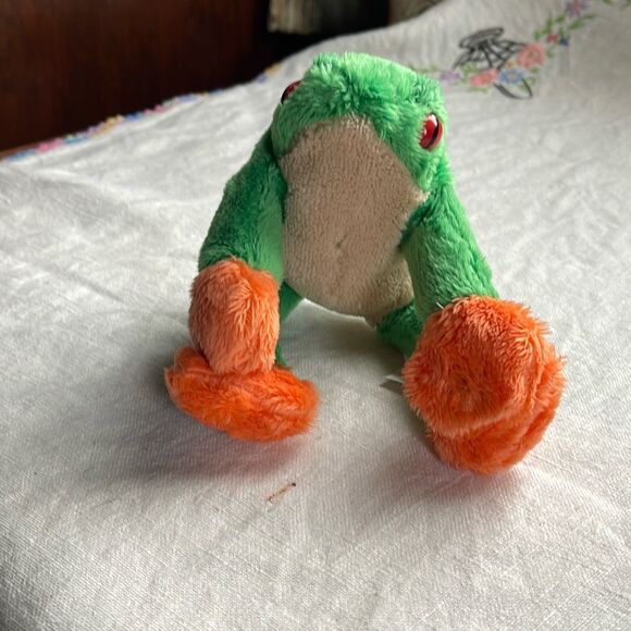 Vintage Wild Republic Huggers Red eyed Tree Frog 2003 - Picture 6 of 7